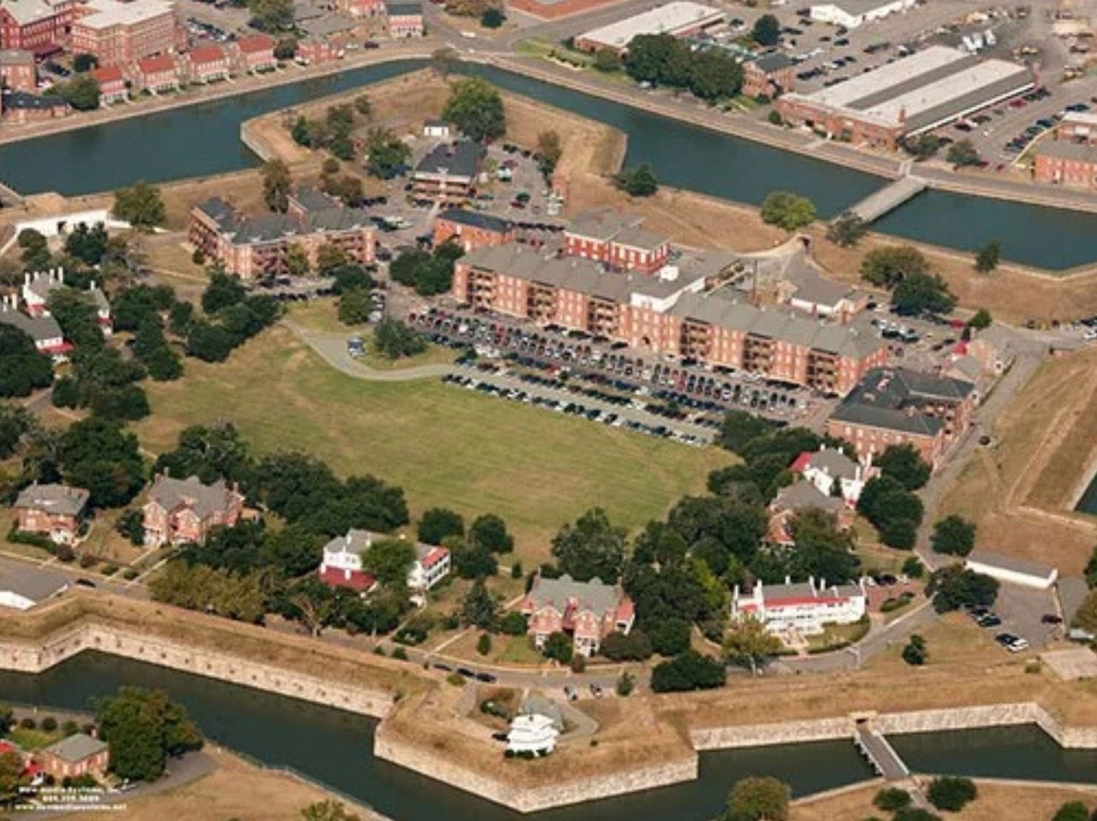Fort Monroe in Hampton, VA