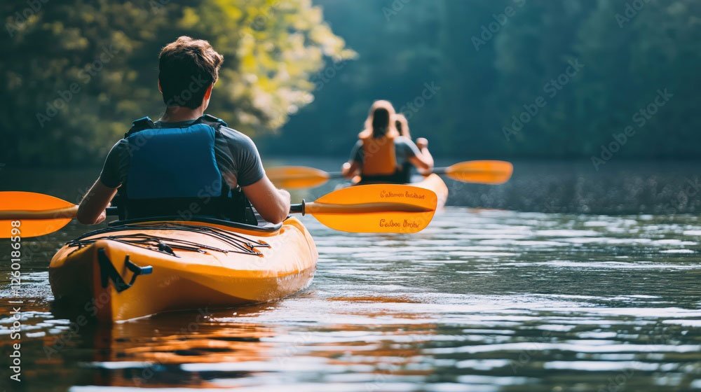 Guided kayaking at Moonlight Retreat, Smithfield VA