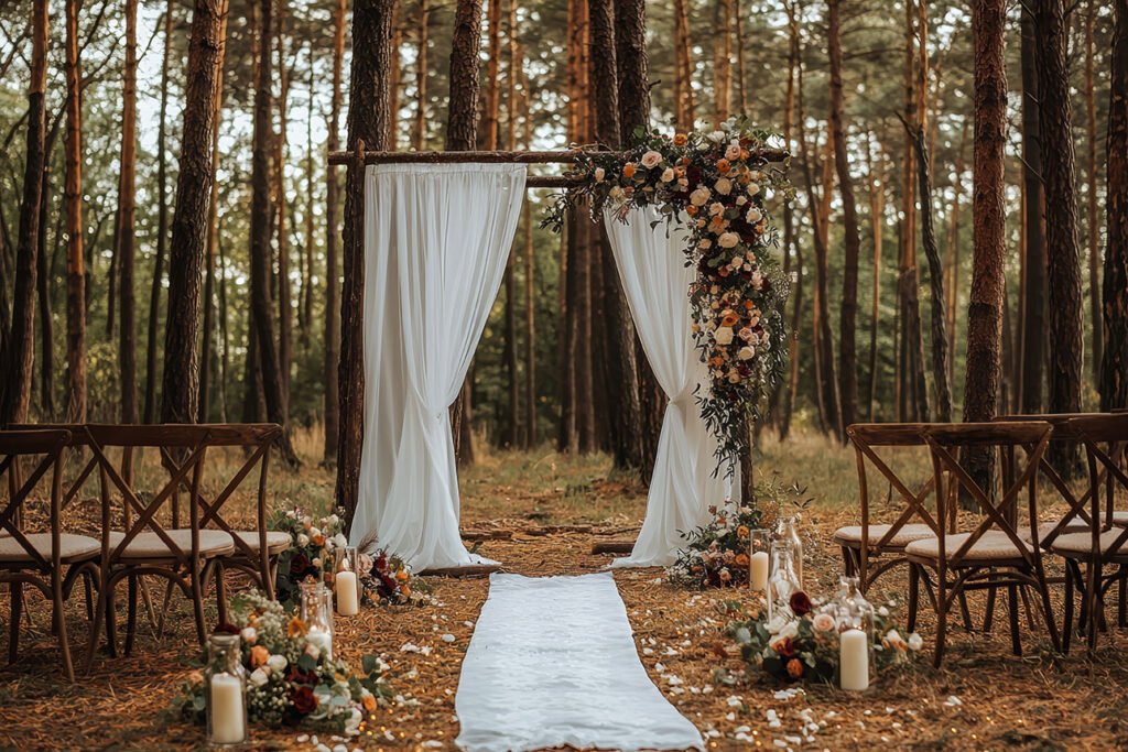 Micro Wedding at Moonlight Retreat in Smithfield, VA