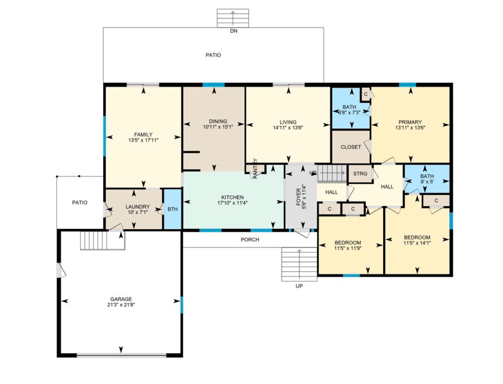 Moonlight Retreat - Floorplans - Smithfield, VA Accommodations